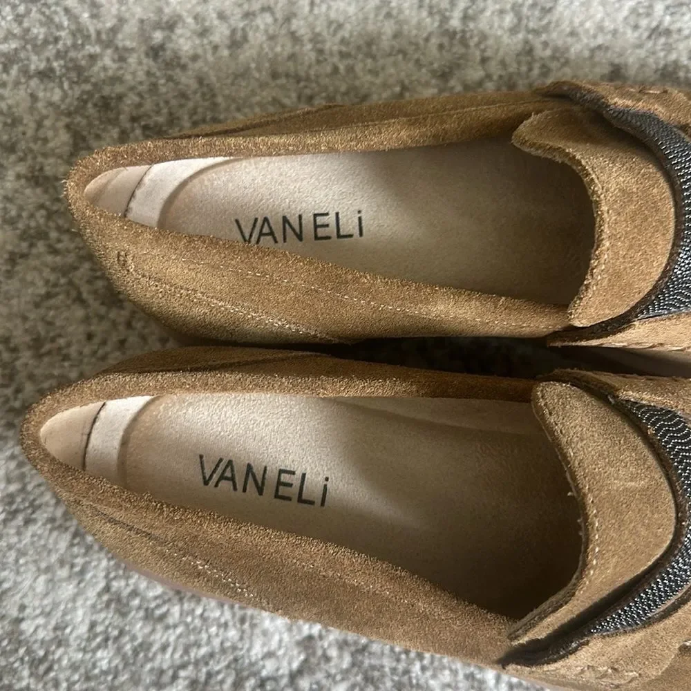 Vaneli KIMMO SUEDE ORNAMENT FLAT Shoes 7